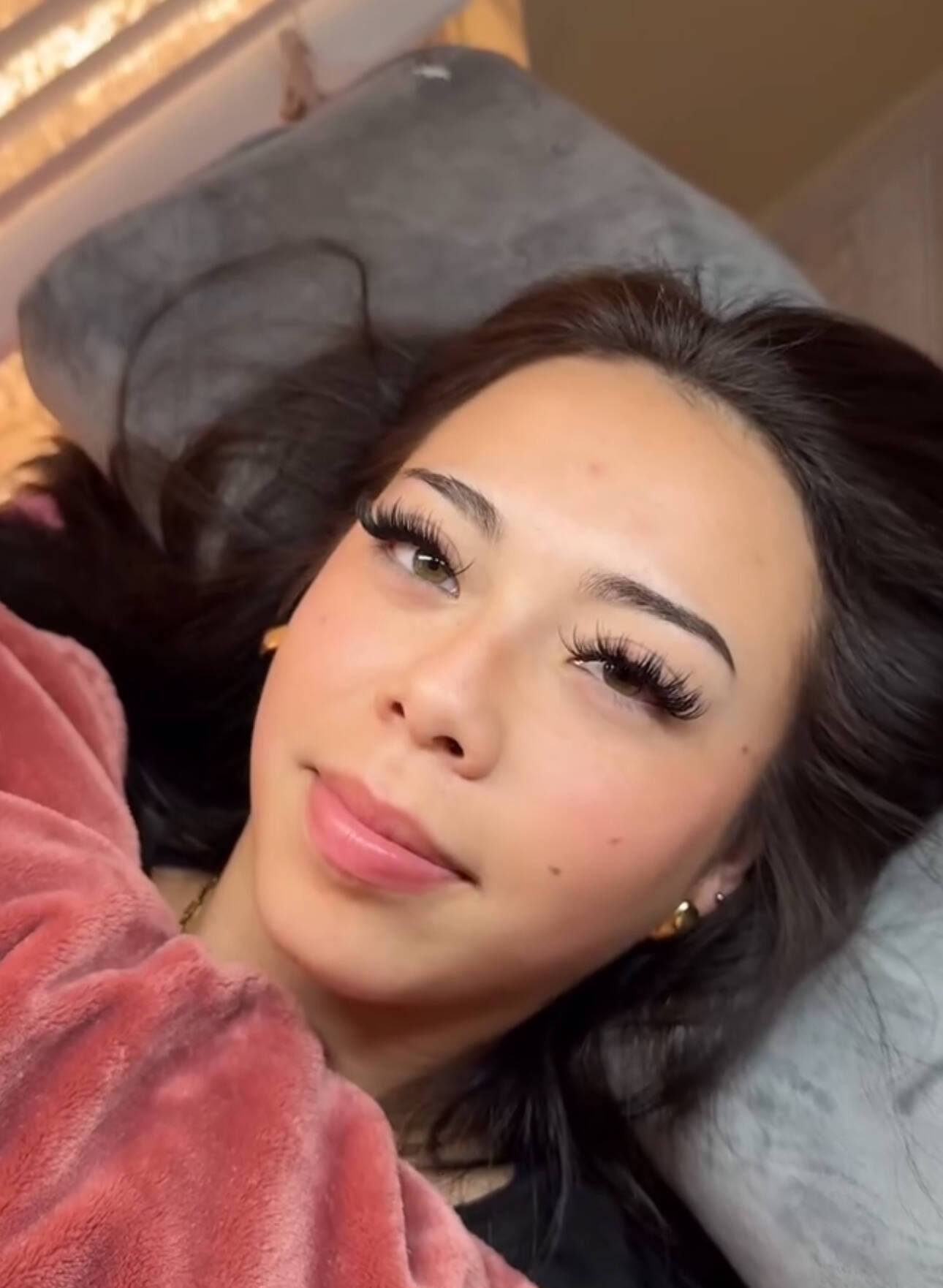 Lash extensions by Pretty Pink Lash