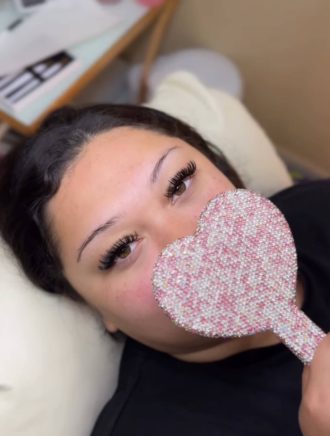 Lash extensions by Pretty Pink Lash
