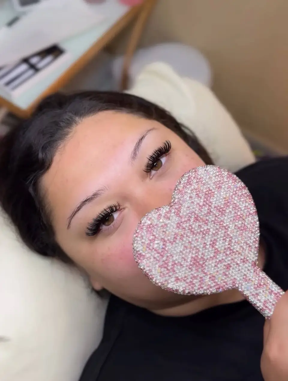 Lash extensions by Pretty Pink Lash