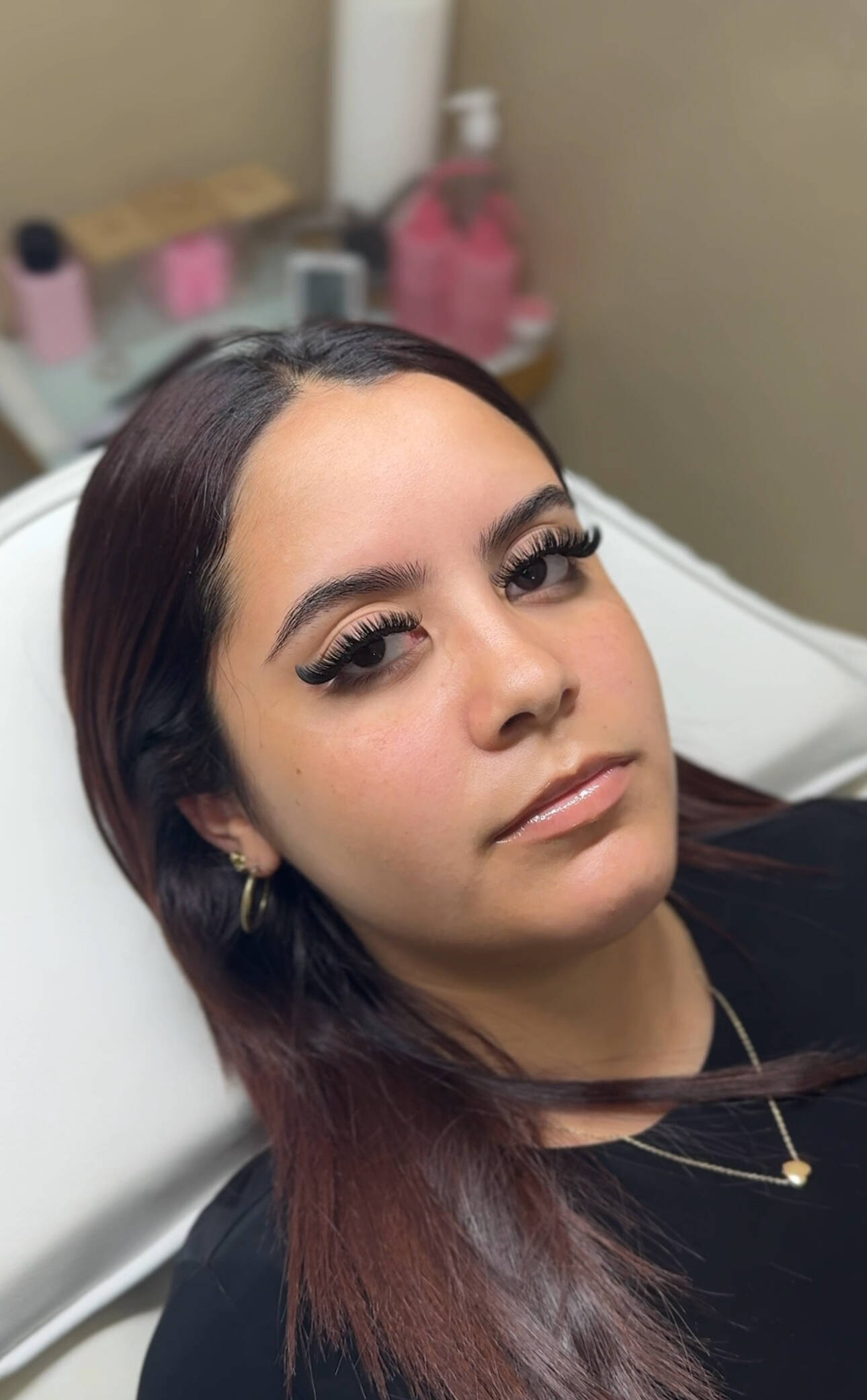 Lash extensions by Pretty Pink Lash